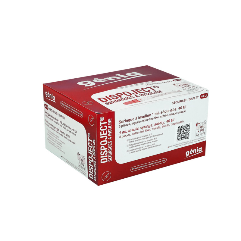 DISPOJECT®
SIRINGA PER INSULINA SICURA